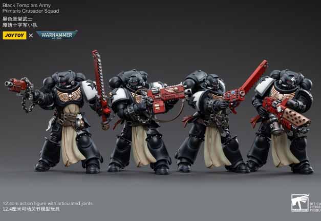 Warhammer 40K - Black Templars - Primaris Crusader Squad Set of 4