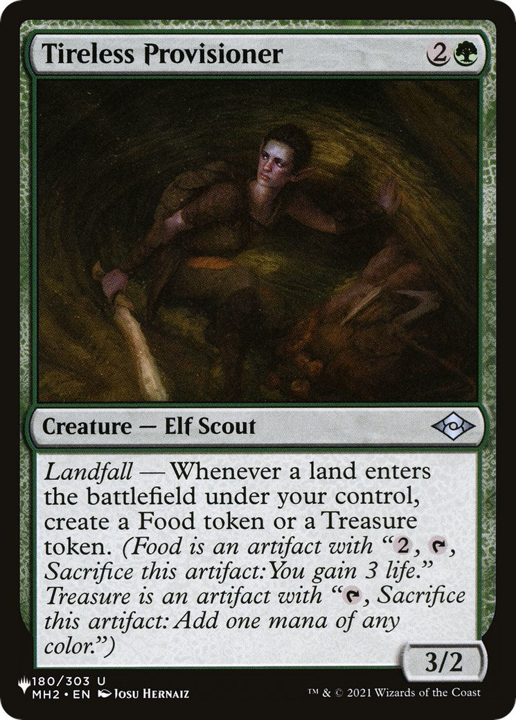 Tireless Provisioner LIST - 180/303