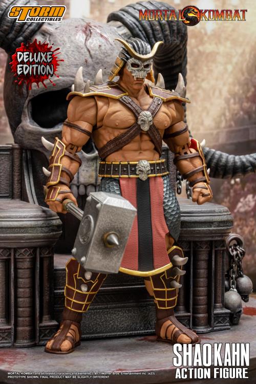 Storm Collectibles - Mortal Kombat Shao Kahn - Deluxe - 1/12 Scale (Sub-Par Packaging)