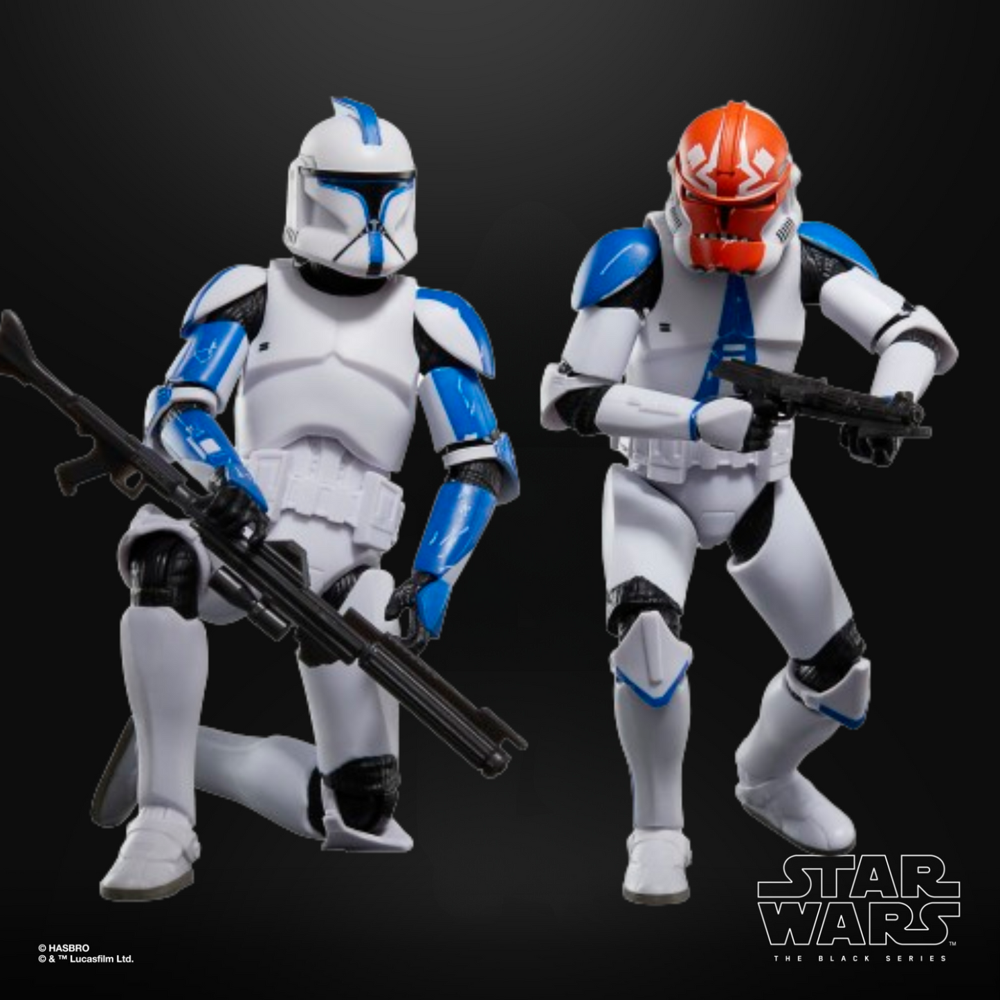 Star Wars The Black Series Clone Trooper Lieutenant & 332nd Ahsoka's Clone Trooper