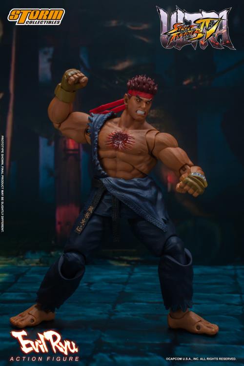 storm collectibles Ultra Street Fighter IV Evil Ryu 1/12 Scale Figure
