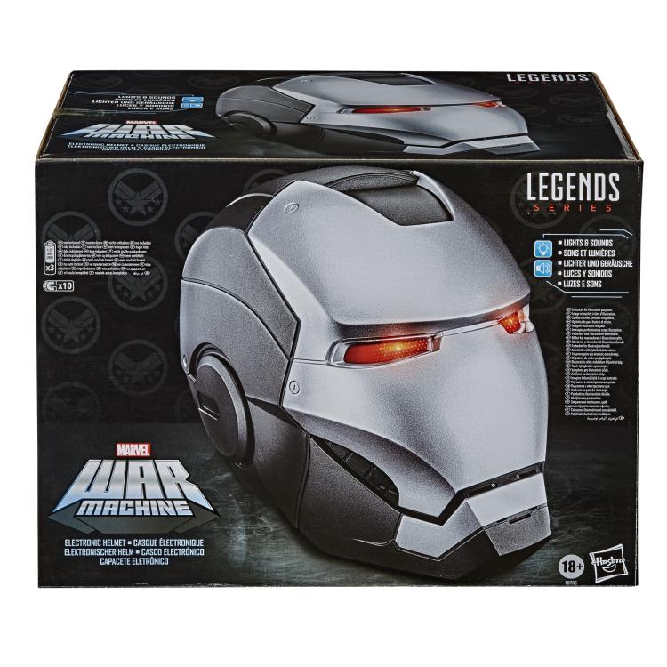 War Machine Life-size Premium Electronic Helmet Marvel Legends warmachine