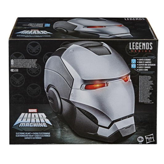 War Machine Life-size Premium Electronic Helmet Marvel Legends warmachine