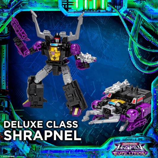 Transformers Legacy Evolution Shrapnel - deluxe class