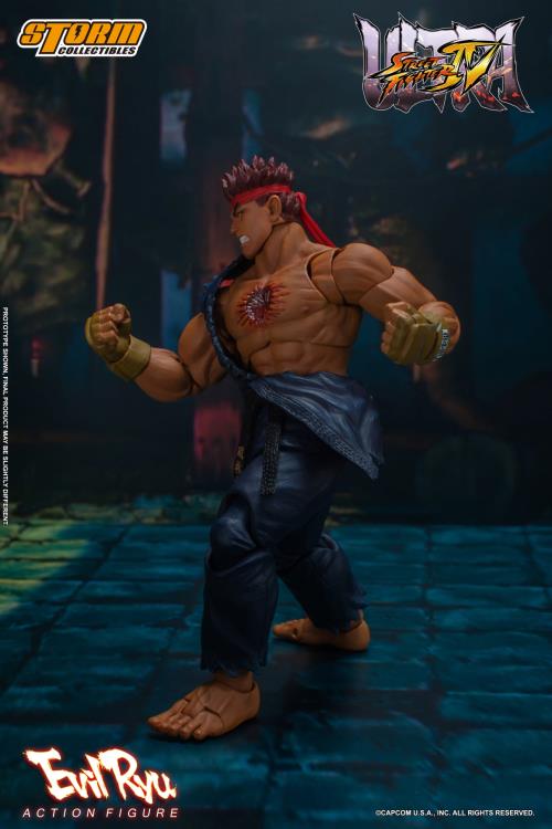 storm collectibles Ultra Street Fighter IV Evil Ryu 1/12 Scale Figure
