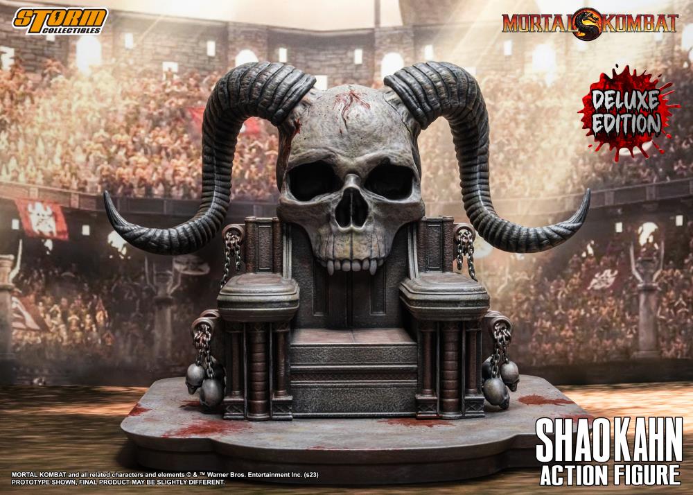 Storm Collectibles - Mortal Kombat Shao Kahn - Deluxe - 1/12 Scale (Sub-Par Packaging)