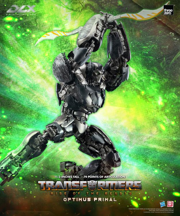 ThreeZero - Transformers: Rise of the Beasts DLX Scale Collectible Series Optimus Primal