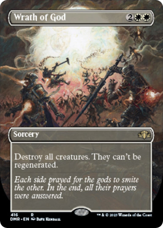 Wrath of God (Borderless) DMR - 416