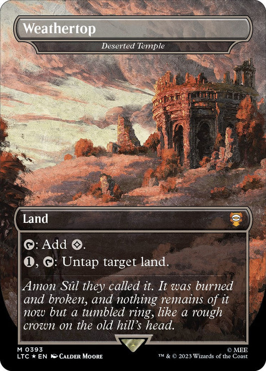 Weathertop - Deserted Temple (Surge Foil) LTC - 393