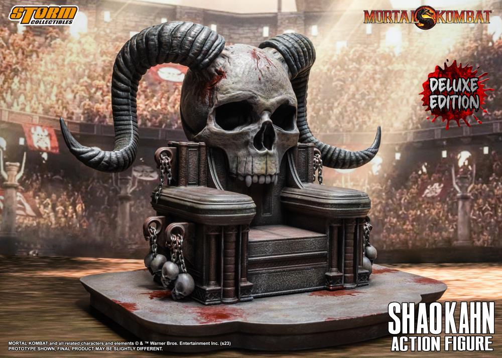 Storm Collectibles - Mortal Kombat Shao Kahn - Deluxe - 1/12 Scale (Sub-Par Packaging)