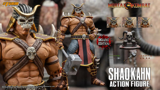 Storm Collectibles - Mortal Kombat Shao Kahn - Deluxe - 1/12 Scale (Sub-Par Packaging)