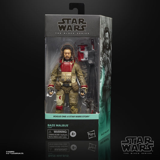 Star Wars The Black Series Baze Malbus Rogue One: A Star Wars Story