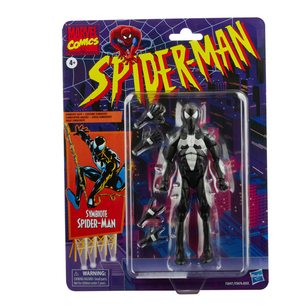 Symbiote Spider-Man Marvel Legends Retro