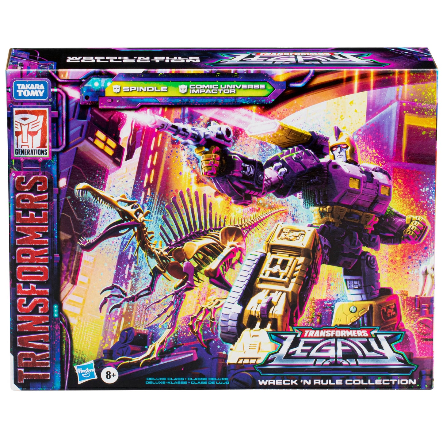 Transformers Legacy Wreck 'N Rule Collection Comic Universe Impactor and Spindle