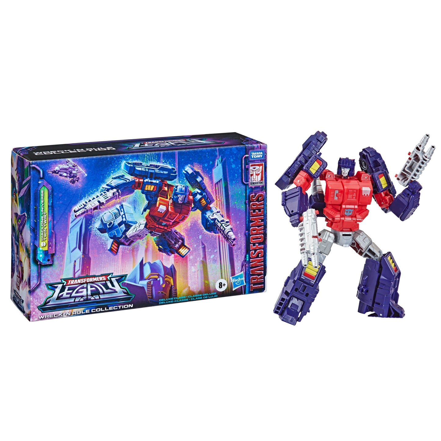 Transformers Legacy Wreck 'N Rule Collection Diaclone Universe Twin Twist