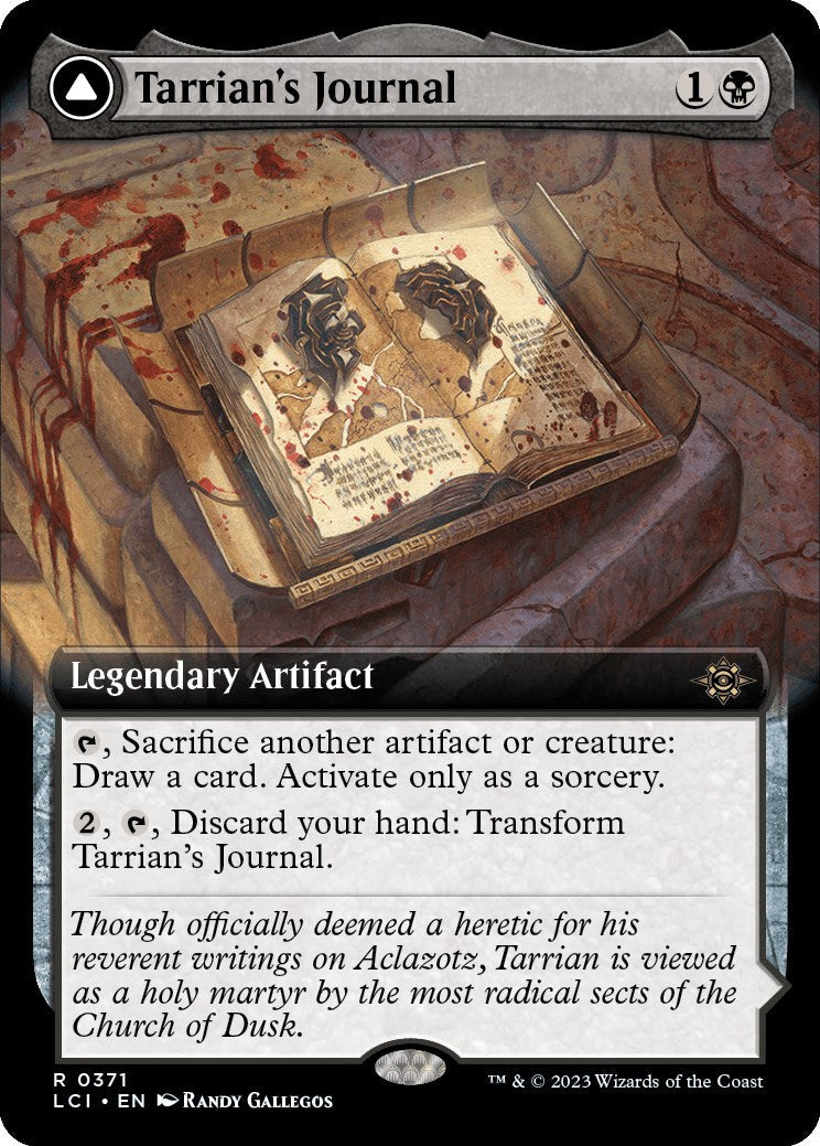 Tarrian's Journal (Extended Art) LCI - 371