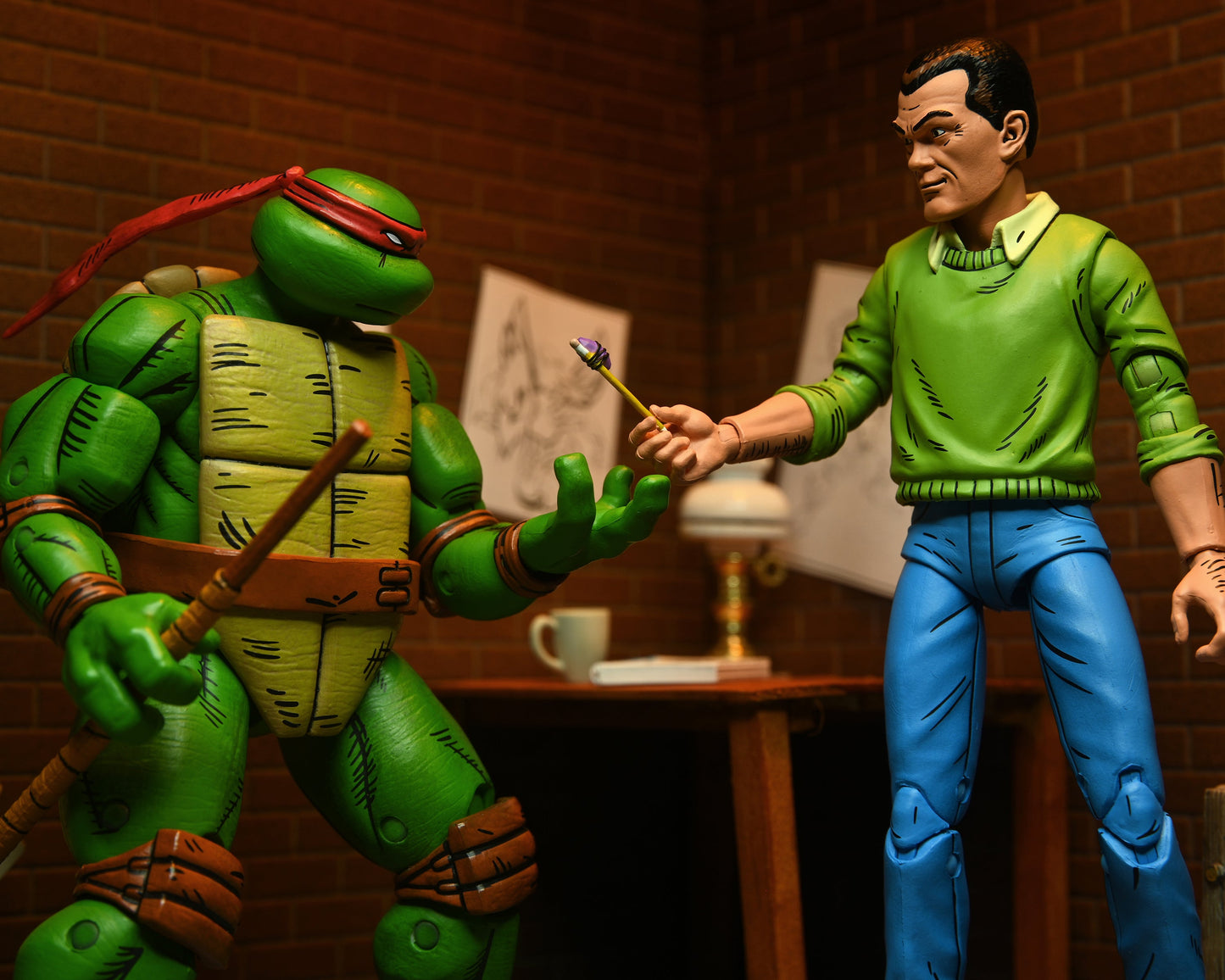 Teenage Mutant Ninja Turtles (Mirage Comics) - 7” Scale Action Figure – Kirby