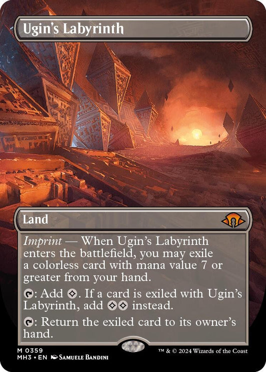 Ugin's Labyrinth (Borderless) MH3 - 359