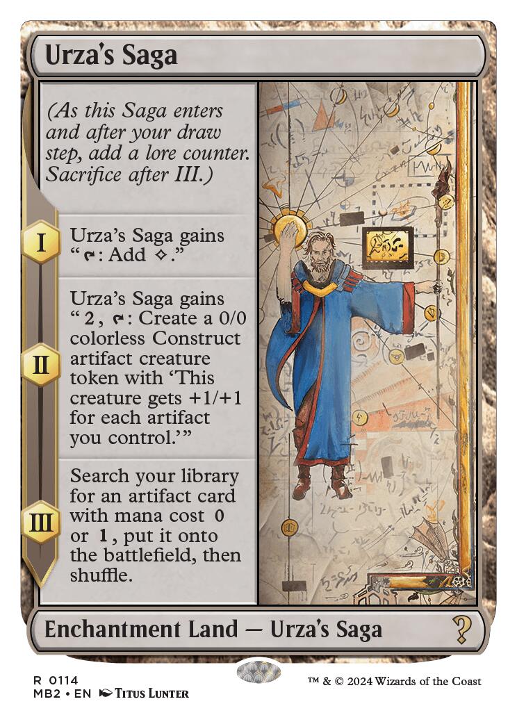 Urza's Saga (White Border) MB2 - 114