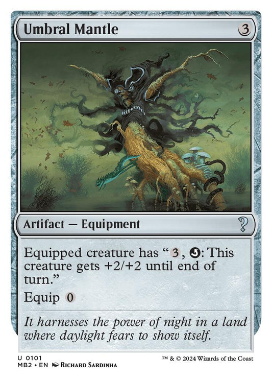 Umbral Mantle (White Border) MB2 - 101