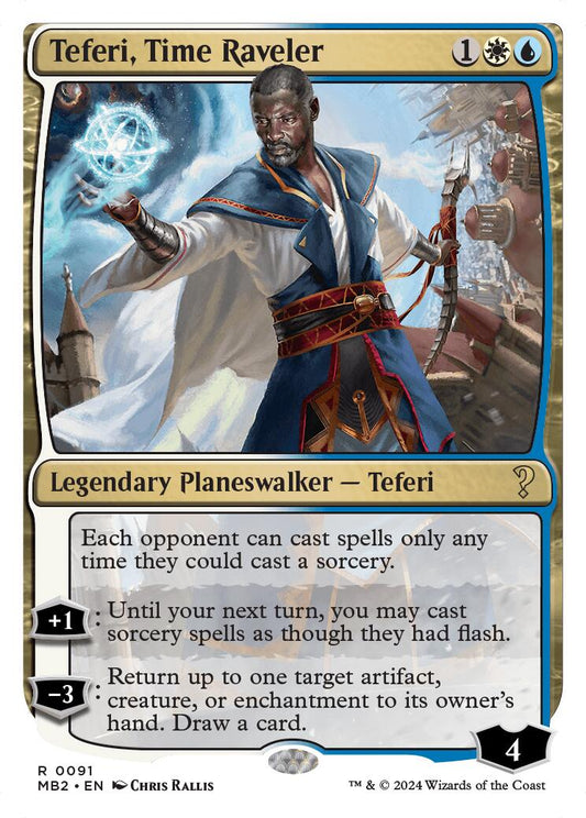 Teferi, Time Raveler (White Border) MB2 - 91