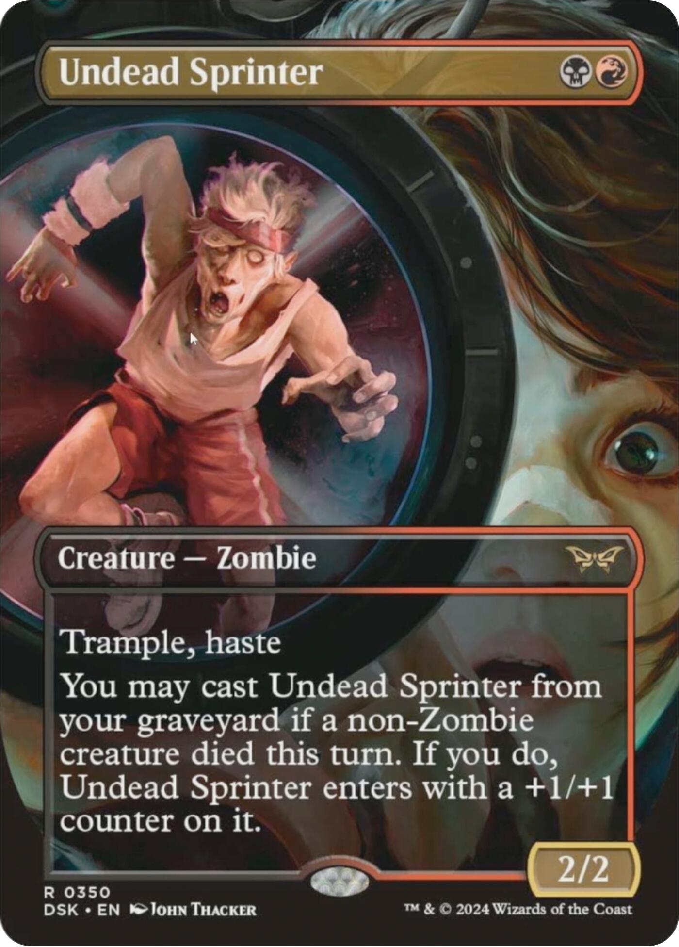 Undead Sprinter (Borderless) DSK - 350