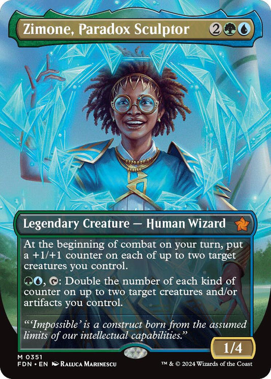 Zimone, Paradox Sculptor (Borderless) FDN - 351