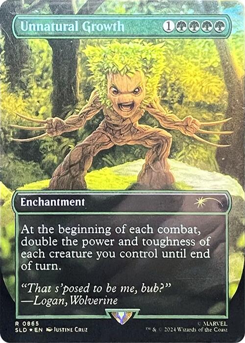 Unnatural Growth (Rainbow Foil) SLD - 865