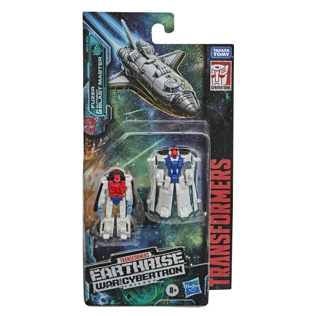 Transformers War for Cybertron Earthrise Fuzer & Blast Master
