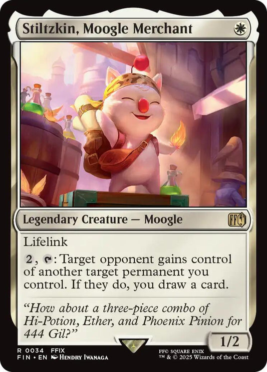 Stiltzkin, Moogle Merchant FIN - 34