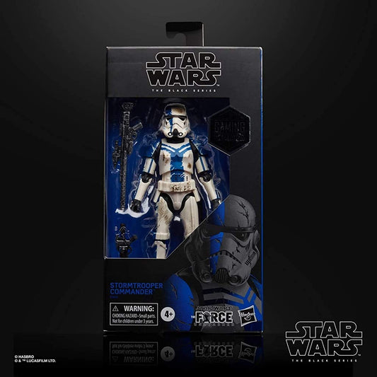 Star Wars The Force Unleashed Black Series Stormtrooper Commander - Gaming Greats Exclusive