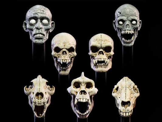 Mythic Legions: All-Stars Undead Heads Pack