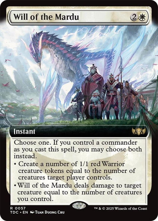 Will of the Mardu (Extended Art) TDC - 57