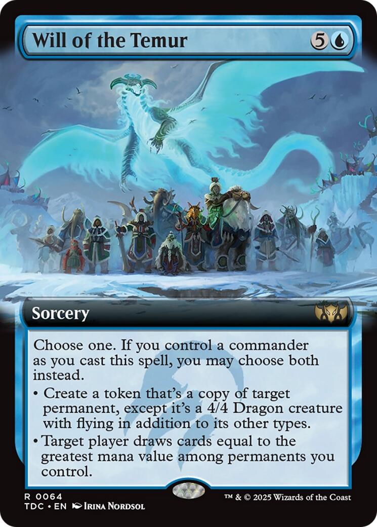 Will of the Temur (Extended Art) TDC - 64