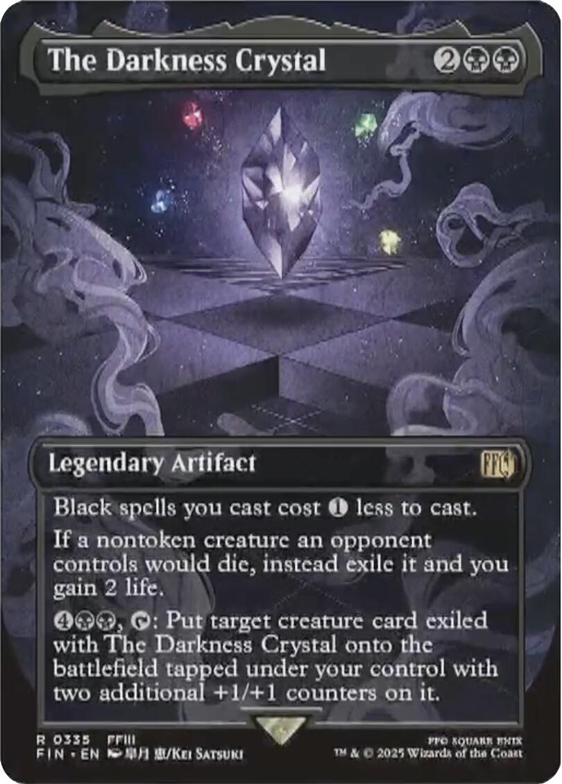 The Darkness Crystal (Borderless) FIN - 335