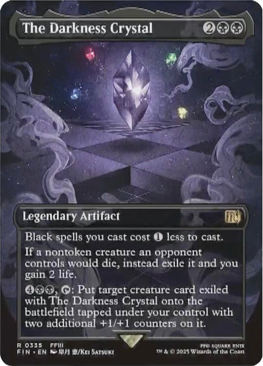 The Darkness Crystal (Borderless) FIN - 335