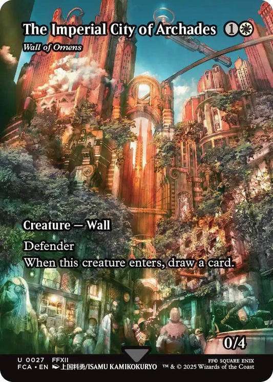 The Imperial City of Archades - Wall of Omens (Showcase) FCA - 27