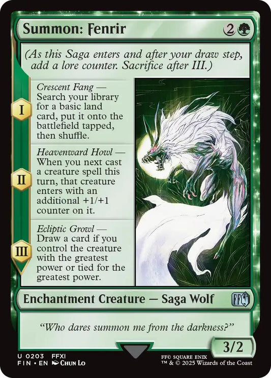 Summon: Fenrir FIN - 203