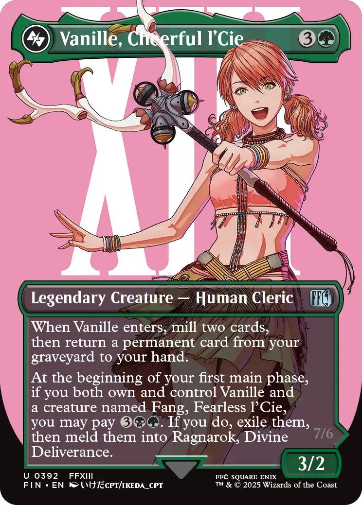 Vanille, Cheerful l'Cie (Borderless) FIN - 392