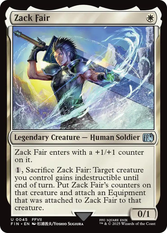 Zack Fair FIN - 45