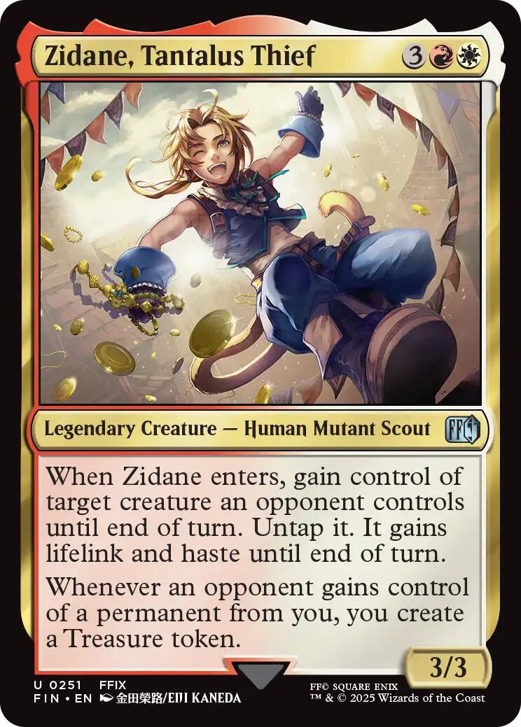 Zidane, Tantalus Thief FIN - 251