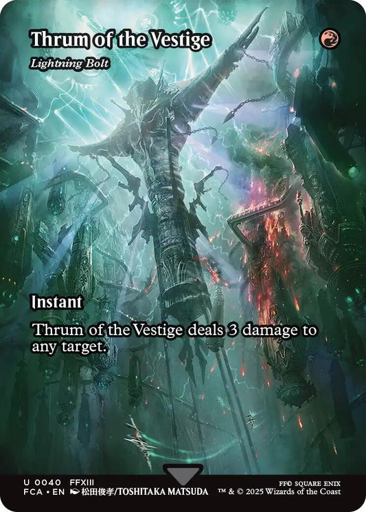 Thrum of the Vestige - Lightning Bolt (Showcase) FCA - 40