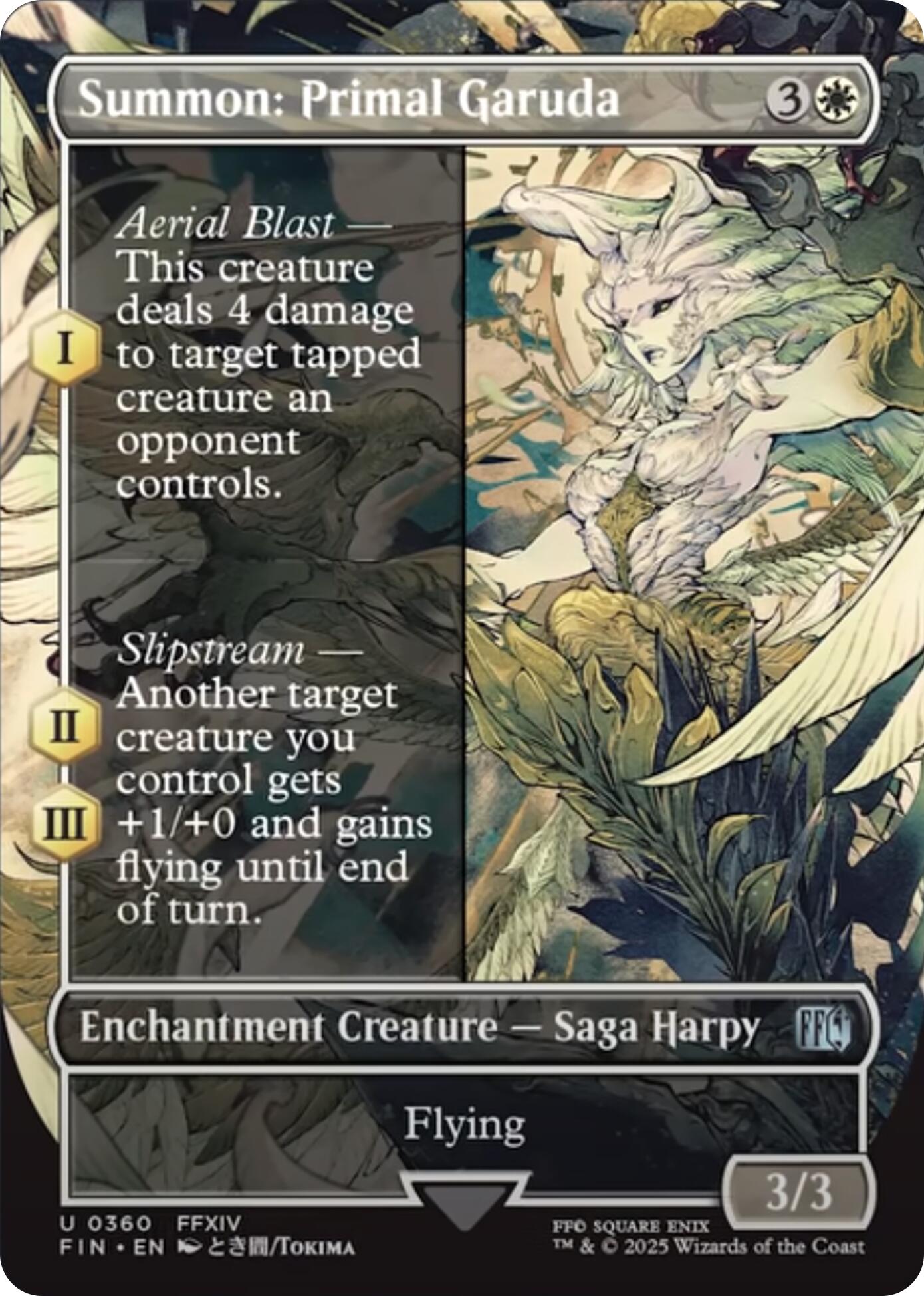 Summon: Primal Garuda (Borderless) FIN - 360