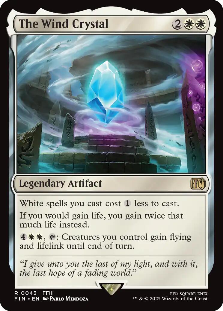 The Wind Crystal FIN - 43
