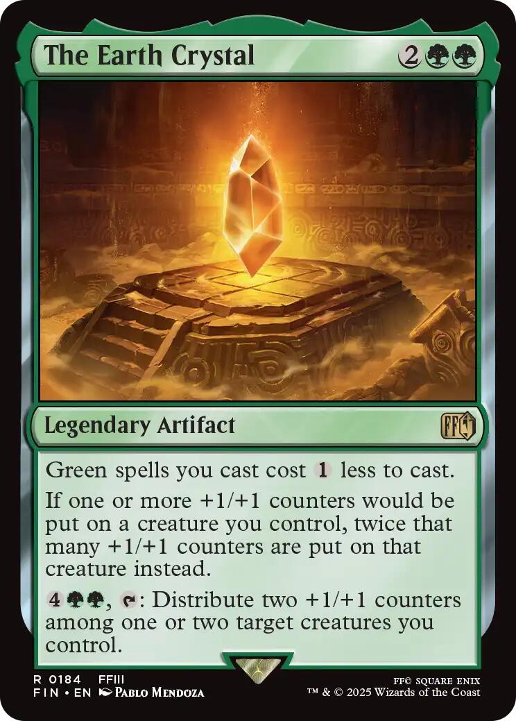 The Earth Crystal FIN - 184