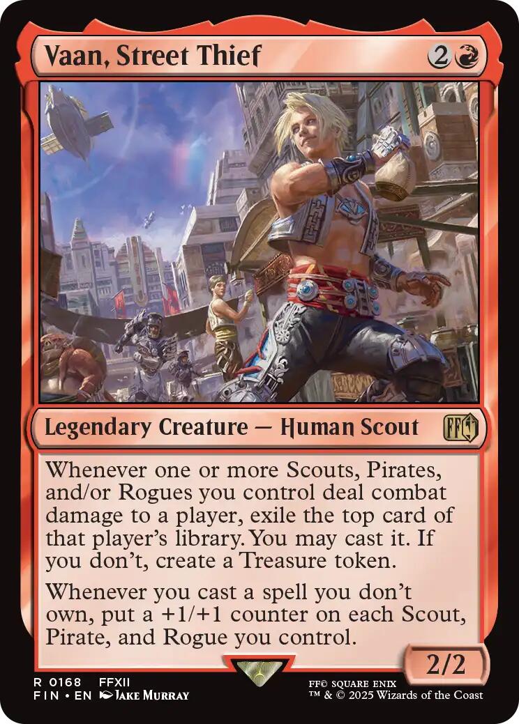 Vaan, Street Thief FIN - 168
