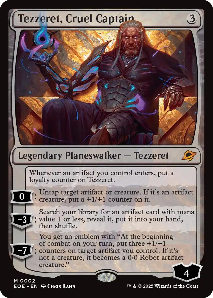 Tezzeret, Cruel Captain EOE - 2