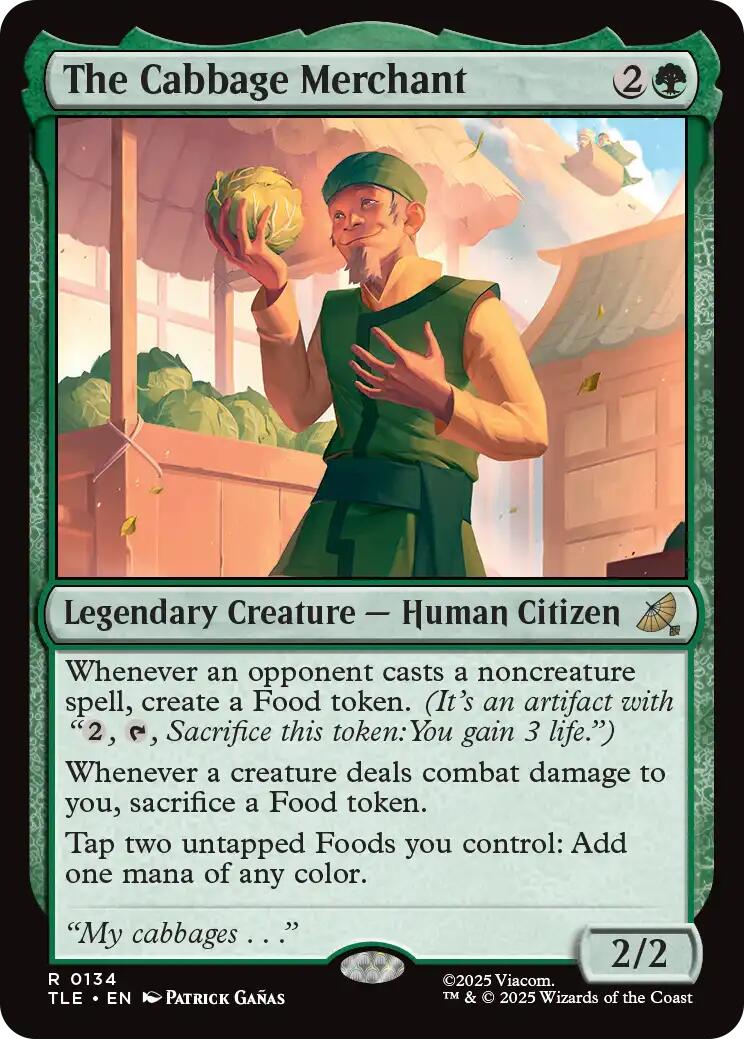 The Cabbage Merchant TLE - 134