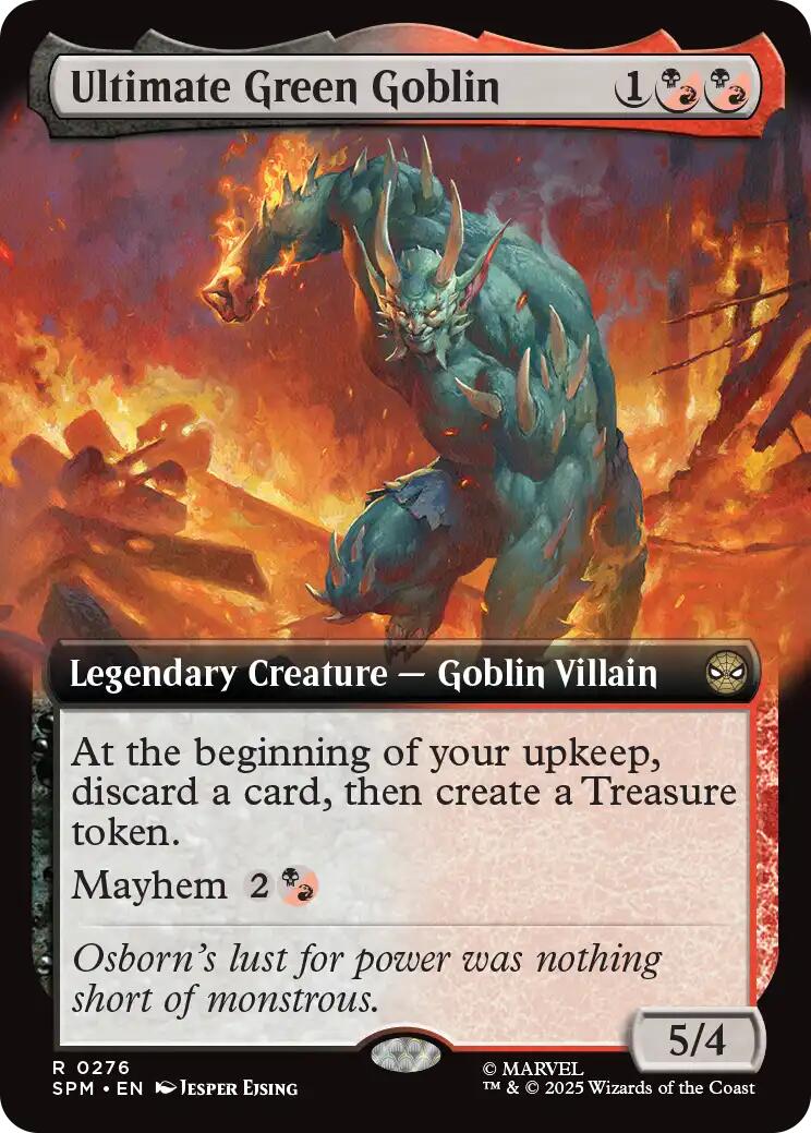 Ultimate Green Goblin (Extended Art) SPM - 276
