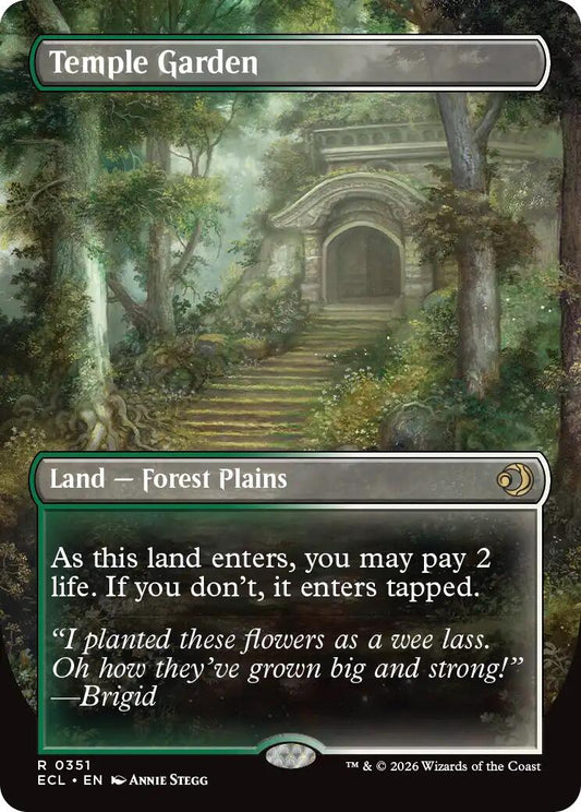 Temple Garden (Borderless) ECL - 351
